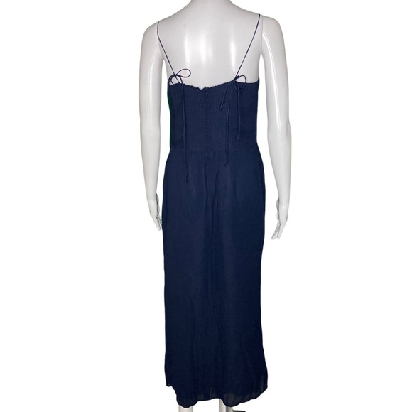 NWT Reformation Juliette Navy Dress - Sz 10 - Picture 5 of 9